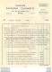 FACTURE 1944 GARAGE RAYMOND CHAUMETTE 29 BIS RUE DES CORDELIERS - 1900 – 1949