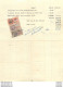 FACTURE 1944 GARAGE RAYMOND CHAUMETTE 29 BIS RUE DES CORDELIERS - 1900 – 1949