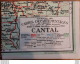 CARTE DEPARTEMENTALE 200 000e BLONDEL LA ROUGERY N°15 CANTAL - Roadmaps