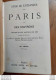 GRAND HOTEL DU LOUVRE GUIDE DE L'ETRANGER DANS PARIS ET SES ENVIRONS 1877 TRES BON ETAT - 1801-1900