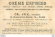 CHROMO CREME EXPRESS CH. JUX PARIS INVALIDE RECITS DE GUERRE - Autres & Non Classés