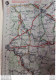 CARTE MICHELIN CHAUMONT STRASBOURG  1945 - Cartes Routières