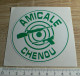 AUTOCOLLANT AMICALE CHENOU - THEME TIR SPORTIF - Stickers