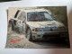 CP -  Rallye Peugeot 205 Champion D'Allemagne - Rally's