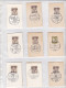 Delcampe - 540 Thematic Cancellations - Oblitérations - Afstempelingen- Abstempelungen - Used Stamps