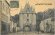 Cpa VILLENEUVE SUR YONNE 89 - 1917 - Porte De Sens - Vue Intérieure - Villeneuve-sur-Yonne