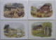 Lot De 9 Aquarelles A.TERRA VECCHIA "L'habitat Montagnard - Autres & Non Classés