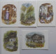 Lot De 9 Aquarelles A.TERRA VECCHIA "L'habitat Montagnard - Autres & Non Classés