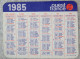 Petit Calendrier De Poche 1985 Journal Ouest France - Kleinformat : 1981-90