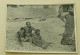 Little Girl, Boy And Man On The Beach At Sea - Personnes Anonymes