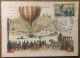 Journée Nationale Du Timbre 1955 La Poste Par Ballon (Club Philatélique Valenciennes 59) - Postal Services