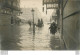 PARIS INONDATIONS  CARTE PHOTO CRUE 01/1910 - Paris Flood, 1910