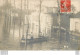 CHARENTON CARTE PHOTO CRUE 01/1910 GRANDE SCIERIE MECANIQUE - Charenton Le Pont