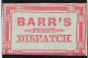 USA ETATS-UNIS Poste Locale De NEW-YORK Barr's Penny Dispatch - Lokalausgaben