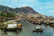 Navigation Sailing Vessels & Boats Themed Postcard Boat People In Causeway Bay Typhoon Shelter - Sailing Vessels