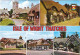 ISLE OF WIGHT THATCH COTTAGES, ENGLAND. USED POSTCARD Ms6 - Otros & Sin Clasificación