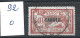 MAROC YT N° 92 Surcharge TANGER - Oblitéré - Used Stamps