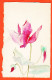 24370 /⭐ ◉  ♥️ Carte Unique Véritable Aquarelle Fleur Cyclamen 1905s - 1900-1949