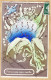 24372 /⭐ ◉  Style ART-DECO Superbe Embossed Scintillants PETITES FLEURS PARLEZ POUR MOI à BLANCHETTE Pont-Ste-Maxence - 1900-1949