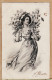 24374 /⭐ ◉  Carte Artisanale -voir Dos-Style Vienne MODE Femme 13-11-1905 De MISSE à GILLERON 57 Rue Esquermoise Lille - Avant 1900