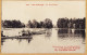 24261 /⭐ ◉  PARIS XVI Bois De BOULOGNE Le Lac Intérieur Cppub Alimentation Poude Viande TROUETTE-PERRET 1910s - Arrondissement: 16