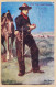 24031 / The Night Herder By F.W.SMALL Cow-Boy ASTORIA 1911 De François à Yves BARAZER Kerenoc Plemeur-Bodou Lannion - Otros & Sin Clasificación