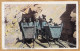 24016 / ⭐ ♥️ Rare IRON Mountain Michigan Underground Mine Wagonnet Sortie Du Minerais De Galerie Mineurs 1910s - Autres & Non Classés