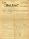 Journal Le Que T'es N°1 1919 Organe De Mise En Boite Du Grand Q Avant Canard Enchaîné - Altri & Non Classificati