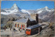 SWITZERLAND SWISS SCHWEIZ MOUNTAIN ZERMATT TRAIN POSTCARD ANSICHTSKARTE CARTOLINA PHOTO CARTE POSTALE PC POSTKARTE CARD - Other & Unclassified