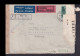 SWITZERLAND Censored, Express Airmail Cover To Palestina - Storia Postale