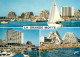 Navigation Sailing Vessels & Boats Themed Postcard La Grande Motte Yacht - Sailing Vessels
