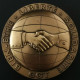 MEDAILLE BRONZE 100 ANS DE LA CGT / SYNDICAT / 1895-1995 / 430g 72mm - Profesionales / De Sociedad