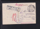 Dt. Reich AK Neunkirchen 1917 Feldpost Zurück Nachporto - Covers & Documents