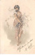Fantaisie - N°91182 - Jeune Femme Aux Pieds Nus Portant Des Gerbes De Blés - Autres & Non Classés