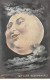 Fantaisie - N°90950 - La Lune Sentimentale - Carte Surréaliste - Autres & Non Classés