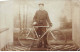 78 - N°90567 - CROISSY-SUR-SEINE - Homme Avec Un Vélo - Carte Photo - Croissy-sur-Seine