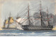 Bateaux - N°91692 - Voilier - Vaisseaux - Combat à L'embossage - Sailing Vessels
