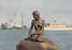 Navigation Sailing Vessels & Boats Themed Postcard Copenhagen Denmark Mermaid Statue - Segelboote