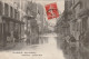 MO 1-(92) PUTEAUX - RUE GODEFROY - INONDATIONS - JANVIER 1910 - COMMERCANTS SUR LES PAS DE PORTE  - 2 SCANS - Puteaux