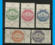 ● TURCHIA 1898 ● Occupazione TESSAGLIA ֍ N.° 89A /E ** ֍ Serie Completa ● Cat. 130,00 € ● Lotto N. 844b ● - Unused Stamps