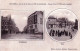 62 - LENS - La Rue De La Gare En 1914 Et Actuellement - Lens