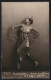 AK Junge Iljuschtschenko Im Perlenbesetzten Kleid Beim Ausdruckstanz  - Danse
