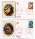 FDC France 1969 - Croix Rouge 1969 : L'été YT 1619 & L'Hiver YT 1620 - 84 Avignon - 1960-1969