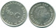1/10 GULDEN 1963 ANTILLAS NEERLANDESAS PLATA Colonial Moneda #NL12542.3.E.A - Antilles Néerlandaises