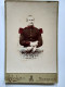 CDV Format Cabinet Colorisée - Jeune Soldat 57 Sur Col - Photo Abelin, Bordeaux - BE - War, Military