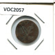 1780 UTRECHT VOC DUIT NEERLANDÉS NETHERLANDS Colonial Moneda #VOC2057.10.E.A - Niederländisch-Indien