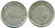 1/4 GULDEN 1967 ANTILLAS NEERLANDESAS PLATA Colonial Moneda #NL11551.4.E.A - Antilles Néerlandaises