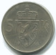 5 KRONER 1964NORUEGA NORWAY Moneda #WW1051.E.A - Noruega