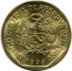 5 CENTIMOS 1998 PERU UNC Münze #M10043.D.A - Pérou
