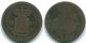 1 CENT 1857 INDES ORIENTALES NÉERLANDAISES INDONÉSIE Copper Colonial Pièce #S10044.F.A - Indes Neerlandesas